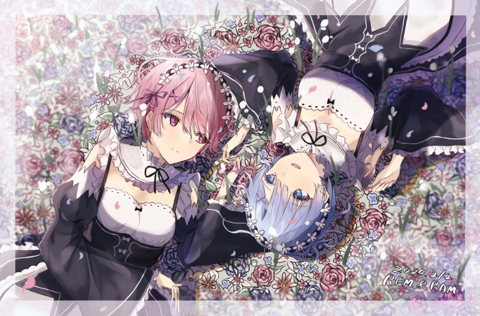 Ram and Rem from Re:ZERO -Starting Life In Another World- 4K