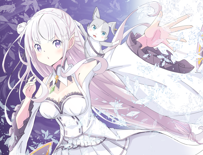 Emilia and Puck from Re:ZERO -Starting Life In Another World- 4K