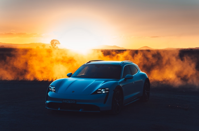 Porsche Taycan Turbo Cross Turismo 4K