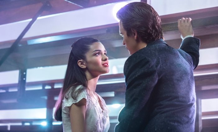 Rachel Zegler and Ansel Elgort from West Side Story (2021) 4K