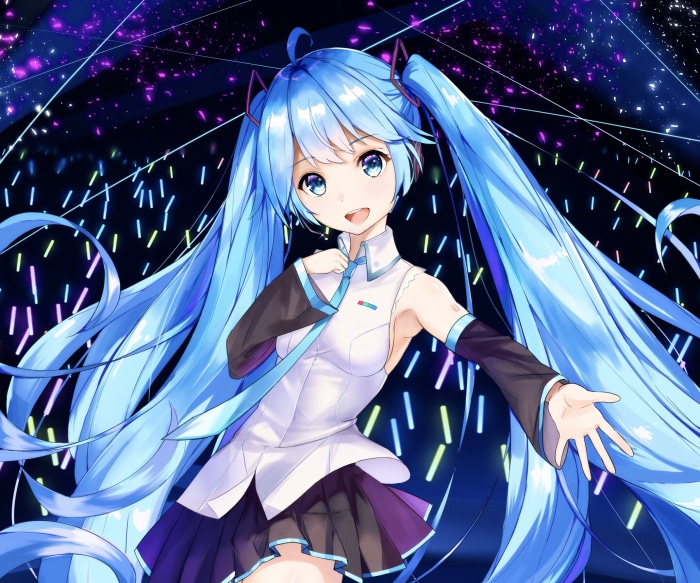 Hatsune Miku from Vocaloid