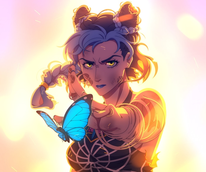 Jolyne Cujoh from Jojo's Bizarre Adventure Stone Ocean