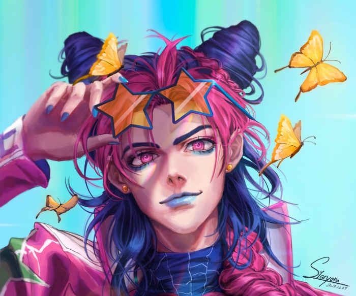 Jolyne Cujoh from Jojo's Bizarre Adventure Stone Ocean