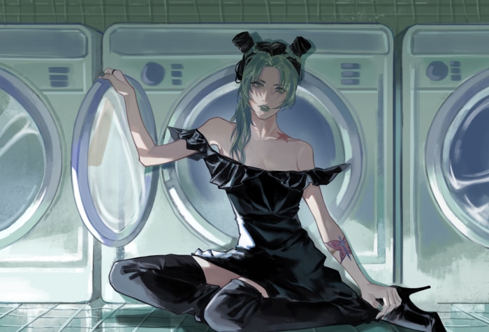 Jolyne Cujoh from Jojo's Bizarre Adventure Stone Ocean