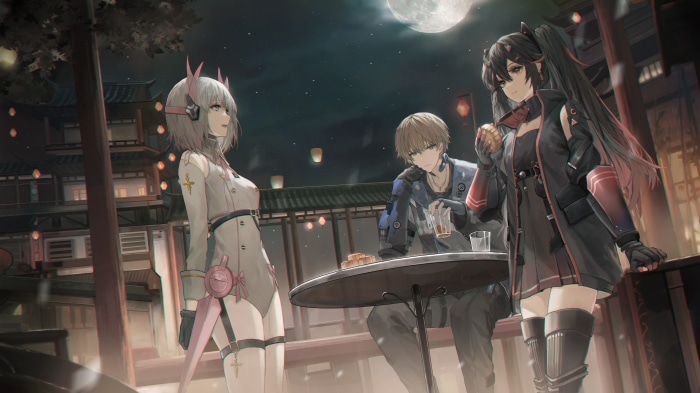 Liv, Lucia, and Lee from Punishing: Gray Raven 4K
