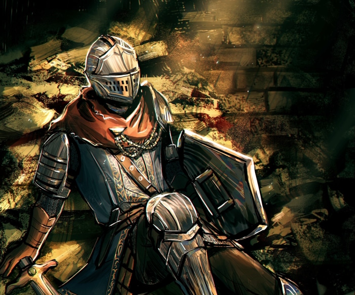 Oscar of Astora from Dark Souls