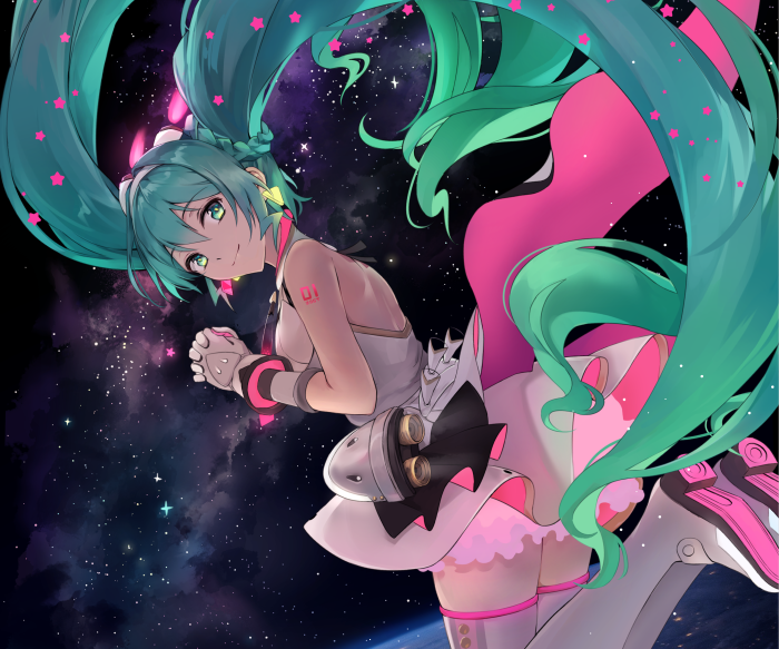 Hatsune Miku in Space