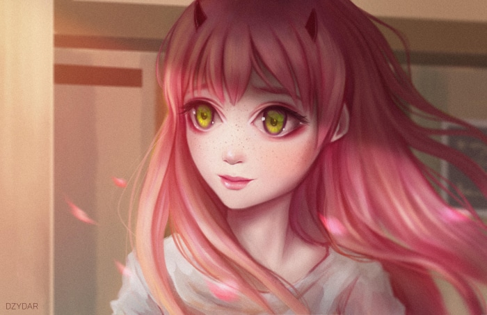 Zero Two from Darling in the FranXX