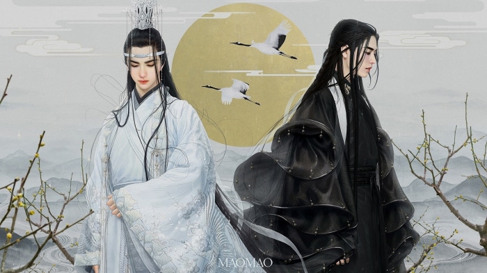 Lan Zhan and Wei Ying from The Untamed