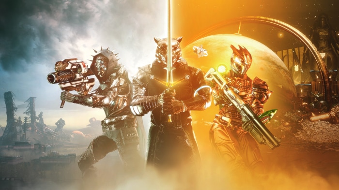 Destiny 2: Beyond Light characters with weapons