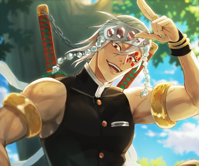 Tengen Uzui from Demon Slayer: Kimetsu No Yaiba
