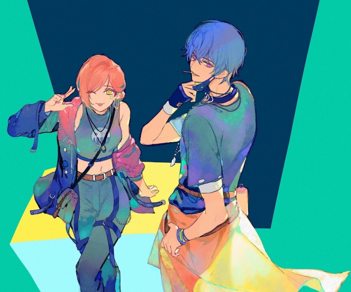Rosa and Izumi Kei from Tears of Themis