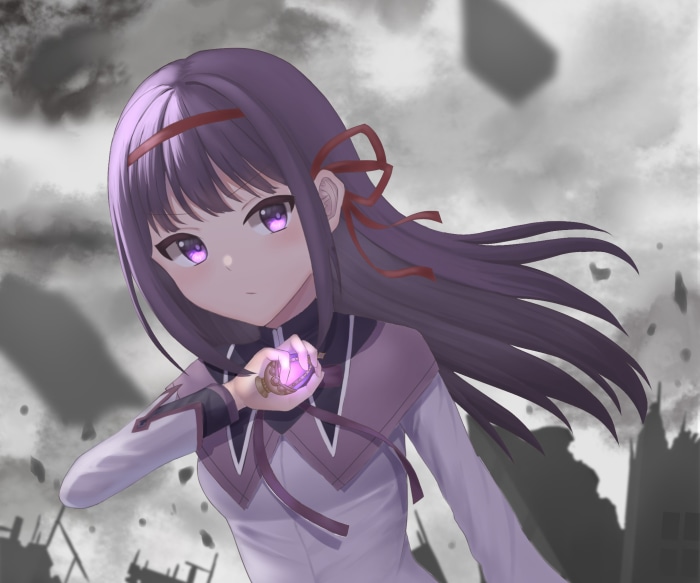 Homura Akemi from Puella Magi Madoka Magica