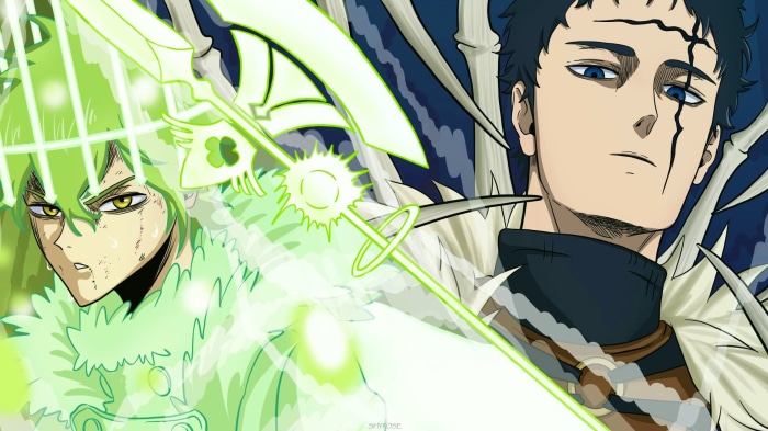 Yuno vs Zenon from Black Clover