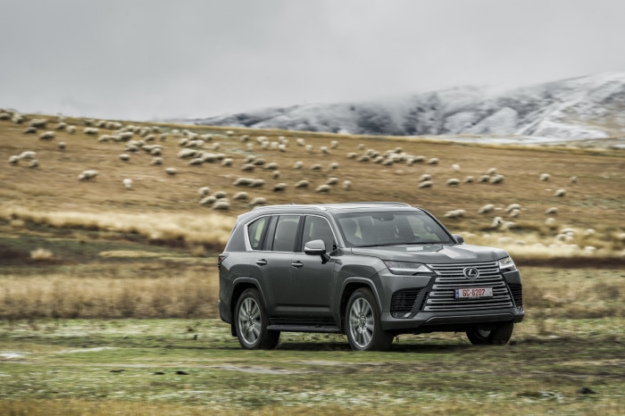 Lexus LX 600 4K SUV in a rural landscape