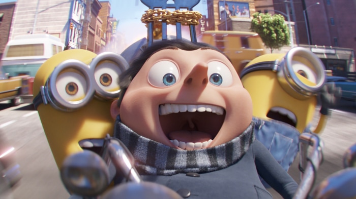 Gru and Minions from Minions: The Rise Of Gru