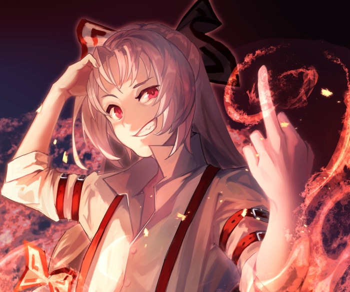 Fujiwara no Mokou from Touhou