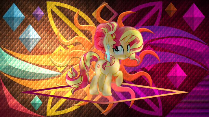 Sunset Shimmer from My Little Pony: Friendship Is Magic 4K