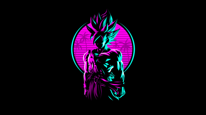 Goku from Dragon Ball Z 4K