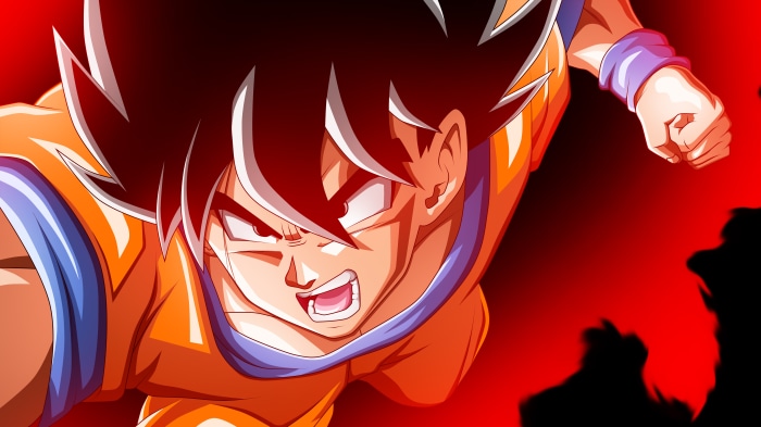 Goku from Dragon Ball Z 4K