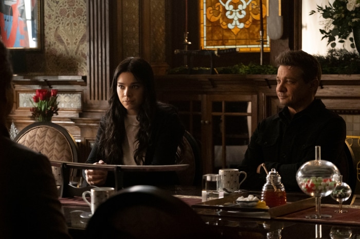 Clint Barton and Kate Bishop from Hawkeye