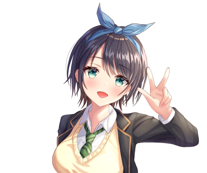 Ruka Sarashina from Rent-A-Girlfriend