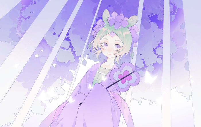 Hydrangea Cookie from Cookie Run: OvenBreak