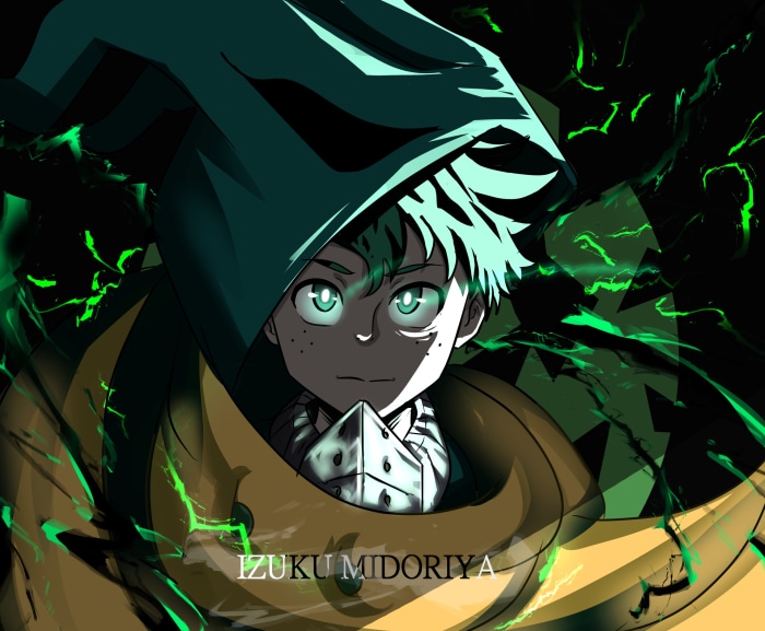 Izuku Midoriya from My Hero Academia