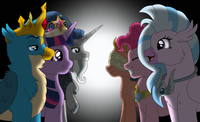 My Little Pony: Twilight Sparkle, Star Swirl, Somnambula, Pinkie Pie, Silverstream, Gallus