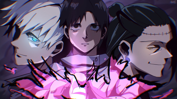 Three men from Jujutsu Kaisen