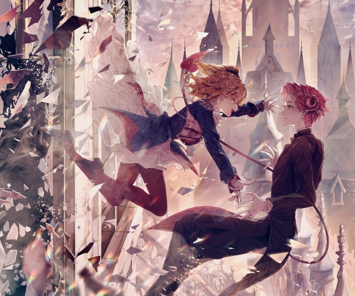 Gudako and Caster from Fate/Grand Order