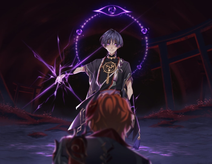 Scaramouche and Tartaglia from Genshin Impact