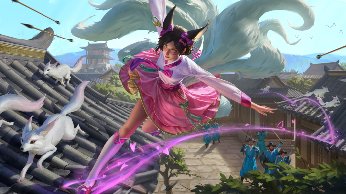 Ahri from League of Legends 4K