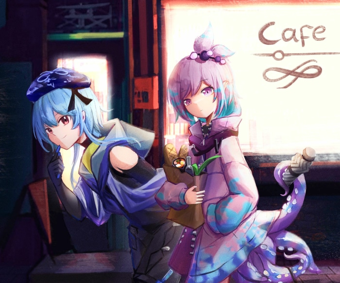 Kirara and Mizuki from Arknights