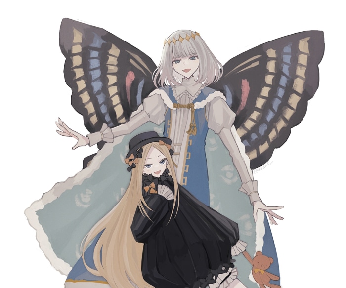 Oberon and Abigail Williams from Fate/Grand Order