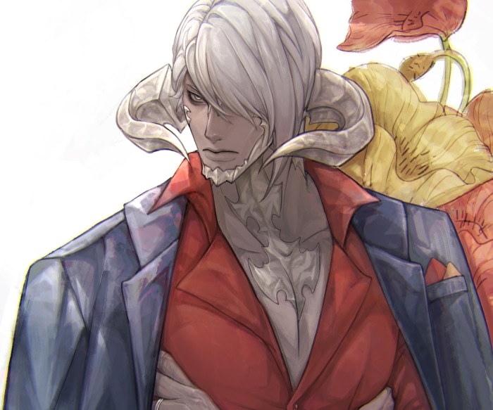 Au Ra from Final Fantasy XIV