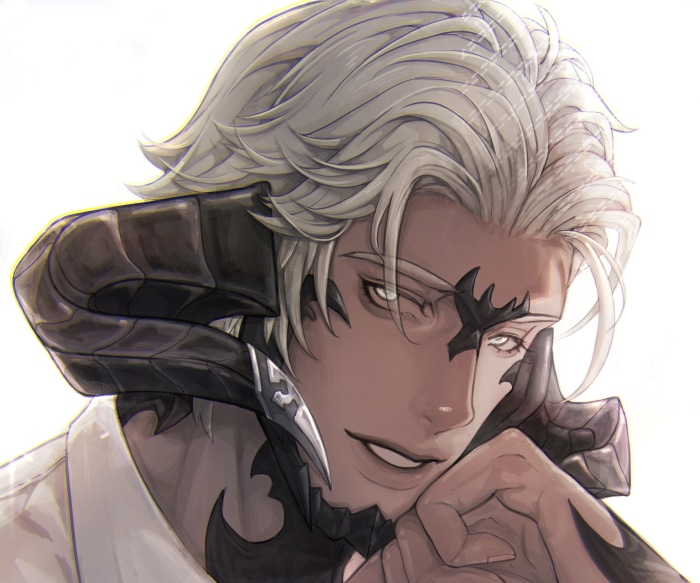 Au Ra from Final Fantasy XIV