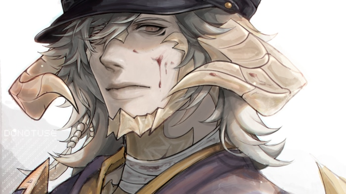 Au Ra from Final Fantasy XIV