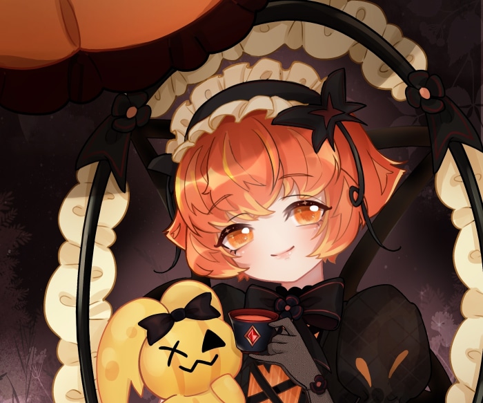 Pumpkin Pie Cookie from COOKIE RUN: KINGDOM