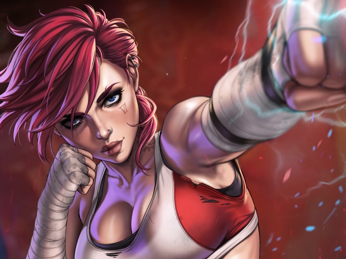Vi from Arcane League of Legends
