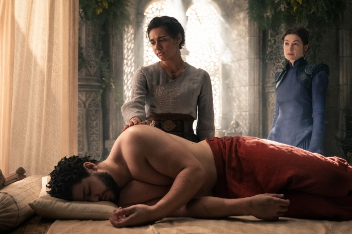 Egwene AlVere and Moiraine Damodred from The Wheel Of Time