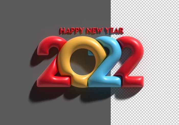 Happy New Year 2022 4K