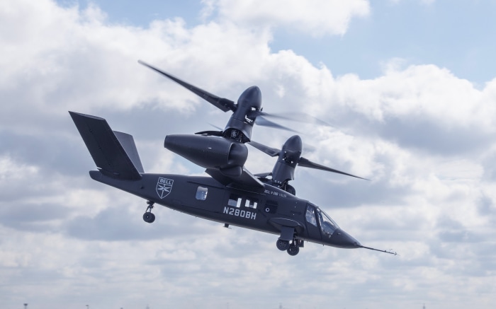 Bell V-280 Valor helicopter in flight