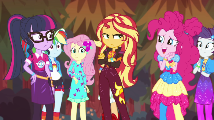 My Little Pony Equestria Girls Characters Together