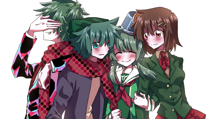 Sou, Kugie, Kanna, and Shin from Your Turn To Die