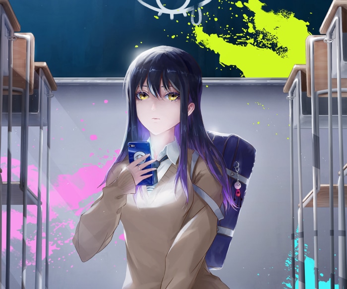 Miko Yotsuya from Mieruko-chan
