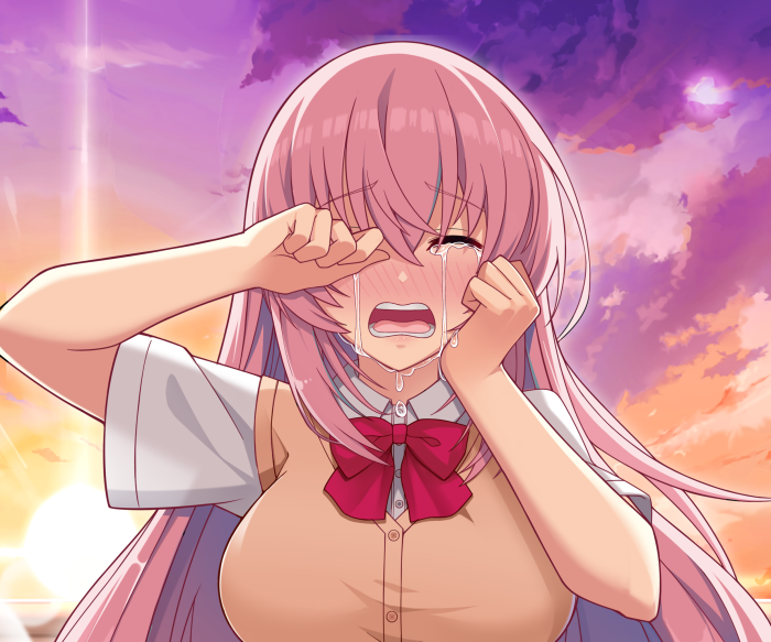 Honami Ichinose from Classroom of the Elite crying