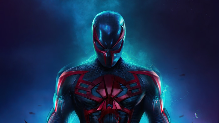 Spider-Man 2099 in Futuristic Suit