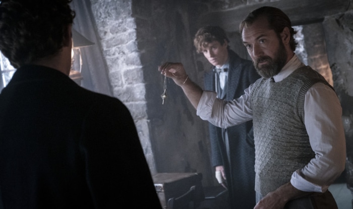 Albus Dumbledore from Fantastic Beasts holds a key
