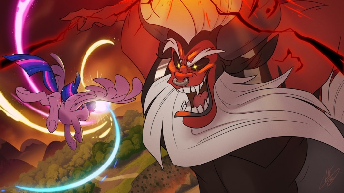 Twilight Sparkle vs Lord Tirek from My Little Pony